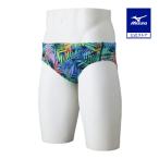  Mizuno официальный ST Graphic/ водоотталкивающий .. для V брюки темно-синий x зеленый мужской 