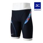  Mizuno официальный .. тренировка для половина леггинсы черный ×b люмен z