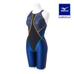  Mizuno официальный .. для FX*SONIC SYNERGY половина костюм женский темно-синий × желтый клиренс 