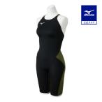  Mizuno официальный GX*SONIC STREAM.. для половина костюм гонки открытый задний черный × оливковый женский 