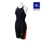  Mizuno официальный GX*SONIC LITE.. для половина костюм черный × красный женский 