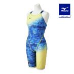  Mizuno официальный .. тренировка для половина костюм Estate голубой × подсветка желтый женский 