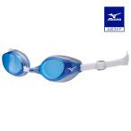  Mizuno официальный плавание защитные очки подушка модель / цельный молдинг унисекс голубой × голубой зеркало клиренс 