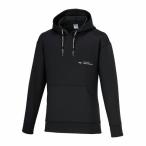 ミズノ公式 ストレッチスウェットフーディ ユニセックス ブラック