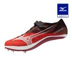  Mizuno официальный Mizuno Sprint NEO короткий растояние бег с препятствиями красный x белый x черный унисекс 