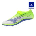  Mizuno официальный Mizuno Sprint короткий растояние бег с препятствиями унисекс желтый × голубой × белый 
