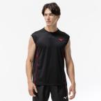  Mizuno официальный p Ractis рубашка безрукавка / легкая атлетика черный x красный унисекс 