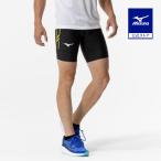  Mizuno официальный MC линия трико половина / легкая атлетика мужской черный × желтый 
