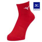  Mizuno официальный рейсинг носки короткий / предотвращение скольжения есть унисекс коричневый i потребности красный 