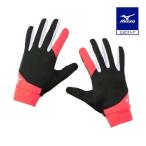  Mizuno официальный перчатка для гонок унисекс черный × красный 