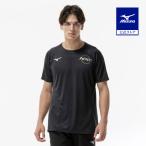  Mizuno официальный N-XTp Ractis рубашка короткий рукав волейбол черный x Gold унисекс 