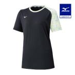  Mizuno официальный p Ractis рубашка волейбол черный x желтый унисекс 