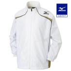  Mizuno официальный Wind брейкер рубашка баскетбол Junior белый × Gold × черный 