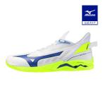  Mizuno официальный ue-b Mirage 5 гандбол белый x голубой унисекс 