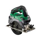 未使用 本体のみ HiKOKI 125mm 36V 丸のこ C3605DB(SK)(NN) 黒鯱チップソー付