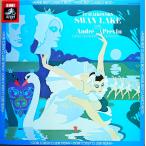 中古LPレコード【チャイコフスキー／バレエ音楽「白鳥の湖」、アンドレ・プレヴィン《指揮》】Tchaikovsky  "THE SWAN LAKE"-Ballet Op.20(Highlite)