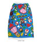  super Mario общий рисунок наматывать полотенце (125960) плавание плавание морская вода . бассейн спорт юбка полотенце полотенце на липучке детский Junior Kids 