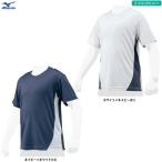 ◆メール便対応商品◆MIZUNO（ミズノ）ソーラーカットベースボールシャツ（12JC7L81）野球 Tシャツ 半袖 紫外線カット素材 ジュニア キッズ 子供用 少年用