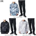 ショッピングUNDER UNDER ARMOUR（アンダーアーマー）UAアーマーフリース ノベルティ プルオーバー フーディー ジョガーパンツ 上下セット（1388229/1388230）メンズ