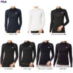 ◆メール便対応商品◆FILA（フィラ）レディース 長袖ハイネックシャツ（445406）スポーツ トレーニング インナー 着圧 コンプレッション レディース