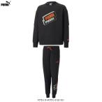 PUMA( Puma )ALPHA HOLIDAY CREW FL одежда брюки верх и низ в комплекте (672653/672661) спорт тренировка одежда тренировочный Junior 