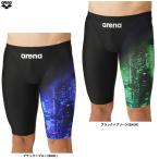 arena（アリーナ）競泳用水着 アクアレーシングスパッツ（AS6FRC72M）WA承認モデル 水泳 スイミング ハーフスパッツ スイムウェア 水着 メンズ