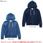 [ индиго /M только ]Champion( Champion )REVERSE WEAVE ZIP HOODED SWEATSHIRT(CWL112) спорт casual Parker женский 