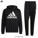 adidas（アディダス）M MH BOS 裏起毛 スウェットパーカー パンツ 上下セット（JIB45/JAW46）トレーニング スウェット上下セット セットアップ パーカー メンズ