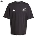 ◆メール便対応商品◆adidas(アディダス)オールブラックス プレゼンテーションTシャツ(JVP45)ALL BLACKS ラグビー 半袖 ラージサイズ メンズ