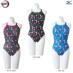 ◆メール便対応商品◆MIZUNO（ミズノ）エクサースーツ ミディアムカット U-Fit 鬼滅の刃（N2MA2296）水泳 プール 競泳練習用 トレーニング レディース