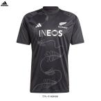 ◆メール便対応商品◆adidas(アディダス)オールブラックス ラグビー パフォーマンス Tシャツ(NDU61)ALL BLACKS 大きいサイズ 半袖 メンズ