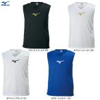 ◆メール便対応商品◆MIZUNO（ミズノ）ジュニア ノースリーブインナーシャツ（P2MA8190）サッカー フットボール アンダーシャツ 袖なし 吸汗速乾 キッズ