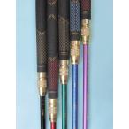 ゲートボールシャフト Ｇ＆Ｂ 丸ゴムゴムグリップ中間ロック式スライド型シャフト 8A5-M Ａジョイント