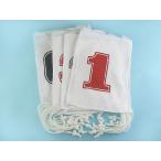 ゲートボール シングル(片面)ゼッケン１組