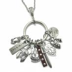 神の鎧 ネックレス Armor of God Necklace Christian Faith Gift Card Box Jewelry 30" Chain Ephesians 6:10-18 (Stainless Steel)