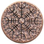 畏怖の兜　コイン　恐怖の舵輪　魔法のシンボル Helm of Awe Copper Coin