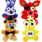 FNAF 5ナイツ ぬいぐるみ Five Nights at Freddy's Plush Toy 4pc Set 10" Stuff Animal Plush Toy