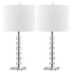 サファヴィヤ safavieh テーブルランプ サファビヤ サファヴィア Safavieh Lighting Collection Victoria Crystal Ball 24-inch Table Lamp (Set of 2)