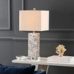 サファヴィヤ safavieh テーブルランプ サファビヤ サファヴィア Safavieh Lighting Collection Homer Ivory Shell 25.5-inch Table Lamp (Set of 2)