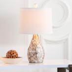 サファヴィヤ safavieh テーブルランプ サファビヤ サファヴィア Safavieh Lighting Collection Lauralie Cream Capiz Shell 20.5-inch Table Lamp (Set of 2)