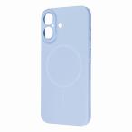 iPhone 17 / ハードケース スリムフィット 0.6mm +マグネット充電対応 / クリアブルー