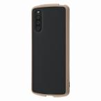 Xperia 10 III Xperia 10 III Lite 耐衝撃ハイブリッドケース Puffull Matte Black ベージュ
