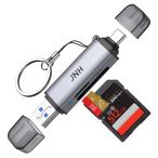 JNH устройство для считывания карт CR-UD201 USB 3.2 DDR200 режим максимально высокий 190MB/s супер высокая скорость пересылка Type-C OTG соответствует 2-i
