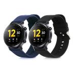 kwmobile 2x exchange belt correspondence : Realme Watch S/Watch S pro/Watch 2 pro band -si Rico 