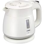 タイガー魔法瓶(TIGER) 電気ケトル 湯沸かし わく子 0.6L 転倒お湯漏れ防止 カラ炊き防止 ホワイト PCF-G060W