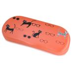  жемчуг (Pearl) очки кейс orange кошка . очки твердый SO-72 095067