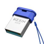 KEXIN USBメモリ 64GB USB3.0 1個 ?70MB/S フ