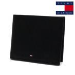 トミーヒルフィガー 二つ折り財布 小銭入れ付き メンズ TOMMY HILFIGER ブラック 31TL25X005 001 ギフトラッピング無料