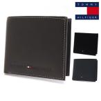 トミーヒルフィガー 二つ折り財布 メンズ TOMMY HILFIGER Wallet 小銭入れ付き ブラック ブラウン ネイビー 31TL25X005 ギフトラッピング無料