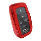  Yaris чехол для ключей Toyota Corolla ключ покрытие Sienta Voxy Noah Yaris Cross aqua Mira i "умный" ключ кейс спорт touring красный 